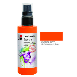 Fashion-Spray Textilspr&uuml;hfarbe 100ml 023 - Rotorange