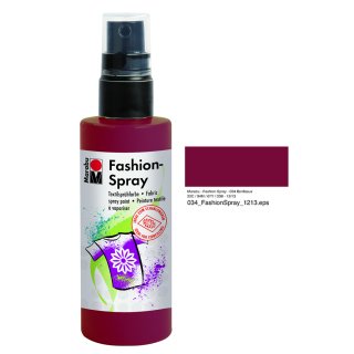 Fashion-Spray Textilspr&uuml;hfarbe 100ml 034 - Bordeaux