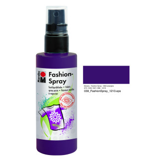 Fashion-Spray Textilspr&uuml;hfarbe 100ml 039 - Aubergine / Violett