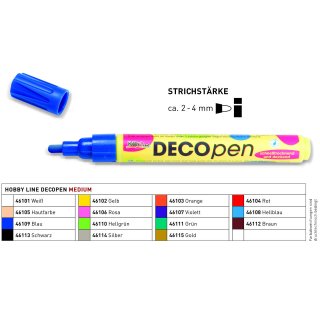 DECO Pen Acrylstift medium 2-4mm