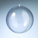 Kunststoffkugel glasklar, teilbar, 160 mm  
