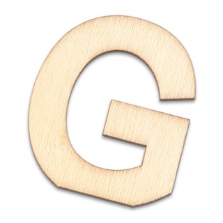 Buchstabe G, Holz 4cm