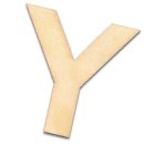 Buchstabe Y, Holz 4cm