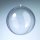 Kunststoffkugel glasklar, teilbar, 100 mm  