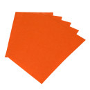 Filzplatte 20 x 30cm, 2mm, orange