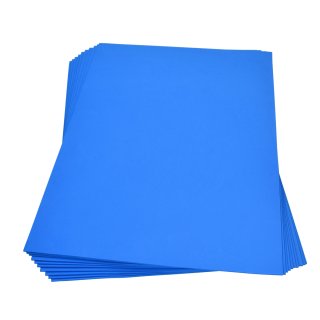 Moosgummi 30 x 45 cm, 2mm, blau