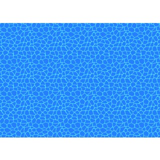 Decoupage-Papier &quot;Giraffe Blau&quot;