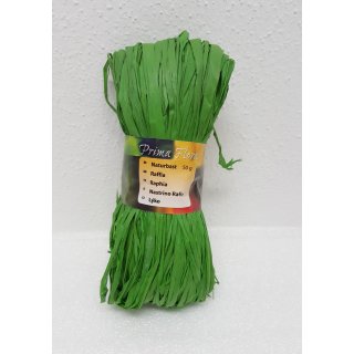 Raffia-Gartenbast, 50 g, hellgrün
