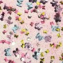 Glitter Glue Confetti 53 ml Schmetterling multicolor