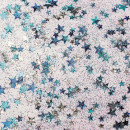 Glitter Glue Confetti 53 ml Sterne blau / silber