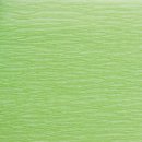 Feinkrepp 50 x 250 cm weissgrün