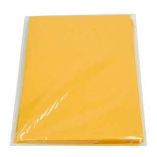 Filzplatte 20 x 30 cm, 2mm, gelb