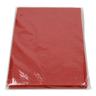 Filzplatte 20 x 30 cm, 2 mm, rot