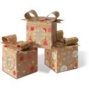Bastelset "Wichtel" Geschenkboxen-Adventskalender
