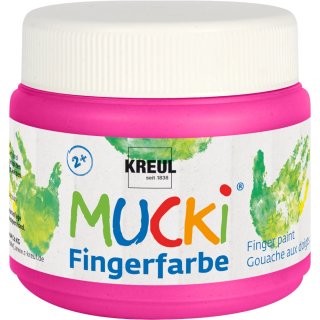 Fingerfarbe "MUCKI" 150 ml Pink