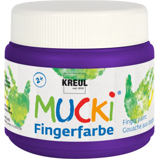 Fingerfarbe "MUCKI" 150 ml Violett