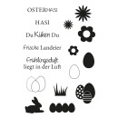 Clear Stamps &quot;Ostern 3&quot;, A7 efco