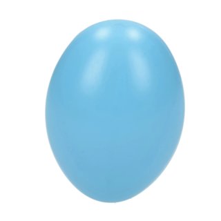 Kunststoff-Ei 6 cm hellblau