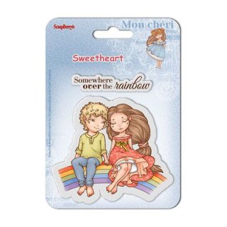 Clear Stamps &quot;Sweetheart - Over The Rainbow&quot; 10,5 x 10,5 cm
