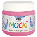 Funkel - Fingerfarbe "Mucki" 150 ml Feenstaub - Rosa