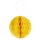 3D Wabenball aus Papier, 8 cm, gelb, Btl. &agrave; 4 St.