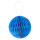 3D Wabenball aus Papier, 8 cm, hellblau, Btl. &agrave; 4 St.