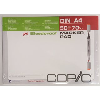 COPIC Marker Block A4 - 50 Blatt