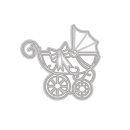 Stanzschablone &quot;Baby Rococo - Kinderwagen&quot;...