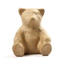 Papp-Figur Bär, 8 cm