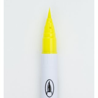 ZIG Clean Colors Real Brush Marker - 051 Lemon Yellow