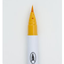 ZIG Clean Colors Real Brush Marker - 052 Bright Yellow