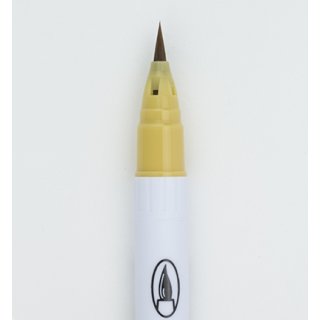 ZIG Clean Colors Real Brush Marker - 067 Mustard