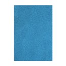 Moosgummi Glitter 20 x 30 cm, 2 mm, hellblau