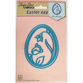 Stanzschablone "Osterei - Easter Egg" Nellie´s Choice