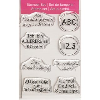 efco Clear Stamps "Einschulung"