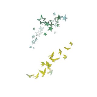 Stanzschablone Thinlits "Birds and Stars - Vögel und Sterne" Sizzix