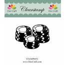 Stempelset "Poker Chips" Dixi Craft