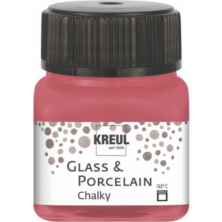Kreul Glass & Porcelain Chalky - Cozy Red