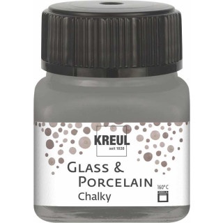 Kreul Glass & Porcelain Chalky - Smoky Stone