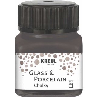 Kreul Glass & Porcelain Chalky - Volcanic Gray