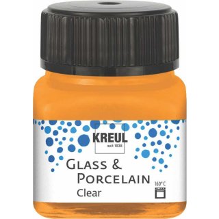 Kreul Glass & Porcelain Clear - Orange