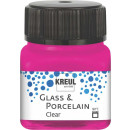 Kreul Glass &amp; Porcelain Clear - Pink