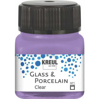 Kreul Glass & Porcelain Clear - Flieder
