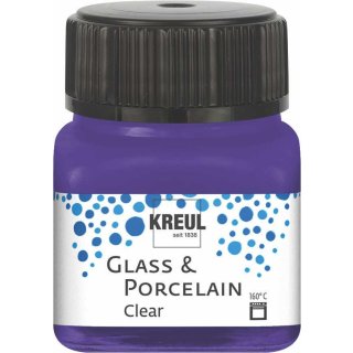 Kreul Glass & Porcelain Clear - Violett