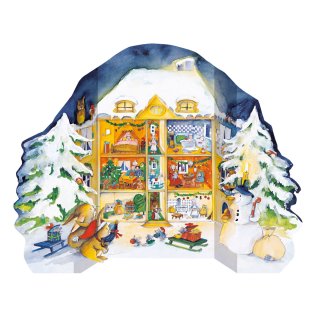 Adventskalender Weihnachten im Puppenhaus #11664