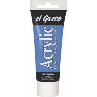 KREUL el Greco Acrylic Lichtblau 75 ml Tube