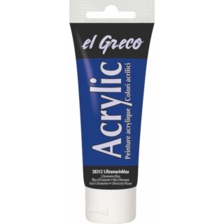 KREUL el Greco Acrylic Ultramarinblau 75 ml Tube