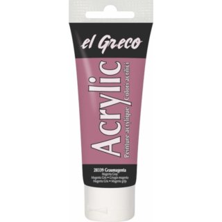 KREUL el Greco Acrylic Graumagenta 75 ml Tube