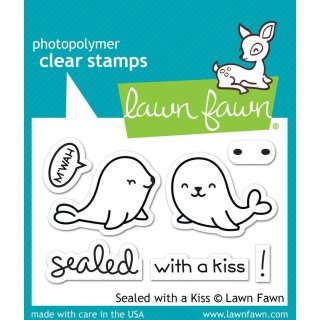Stempel "Sealed With a Kiss" Lawn Fawn