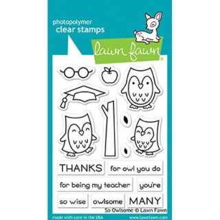 Stempel "So Owlsome" Lawn Fawn